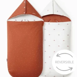 Nid d'ange réversible terracotta (6-24 mois)|Les petites billes New