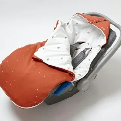 Nid d'ange réversible terracotta (6-24 mois)|Les petites billes New