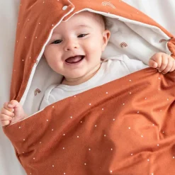 Discount Les petites billes Nid d'ange réversible terracotta (0-6 mois)