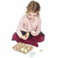 Discount Tender Leaf Oeufs en bois (6 pièces)