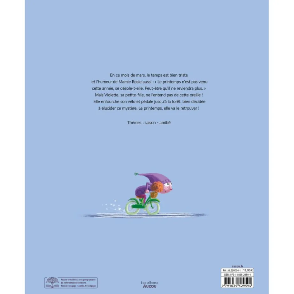 On a volé le printemps|Auzou Editions