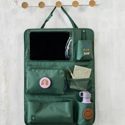 Clearance Lässig Organisateur de voiture Little Gang Vert foncé