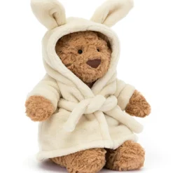 Ours en peluche Bartholomew avec peignoir (26 cm)|Jellycat Discount