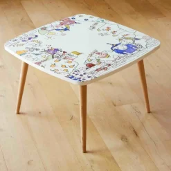 Outlet DBKids Pack 1 Coloritable + 2 Tabourets Ferme