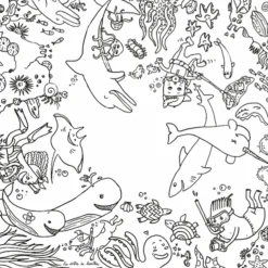 Discount DBKids Pack 1 Coloritable + 2 Tabourets Plongée