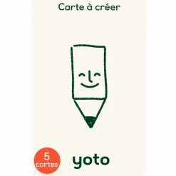 Online Yoto Pack de 5 Cartes à créer