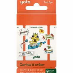 Online Yoto Pack de 5 Cartes à créer