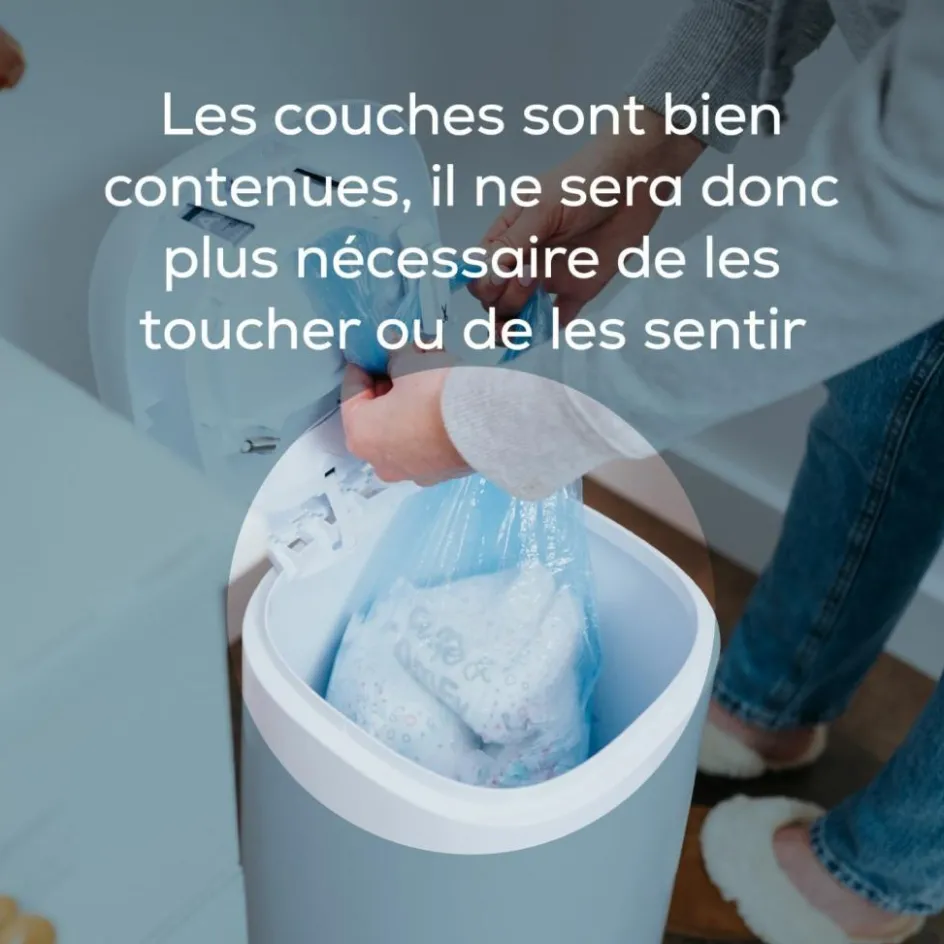 Pack de 3 recharges octogonales pour poubelle à couches Dress Up|Angelcare