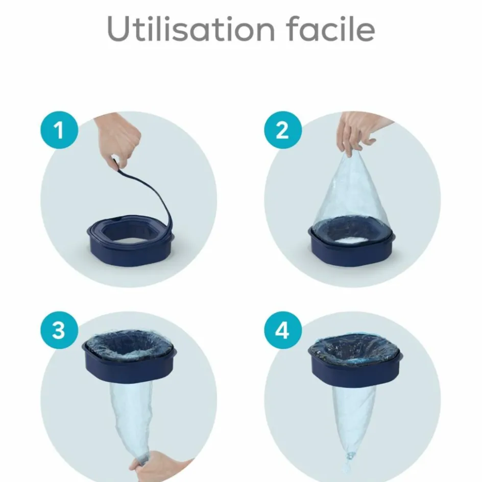 Pack de 3 recharges octogonales pour poubelle à couches Dress Up|Angelcare