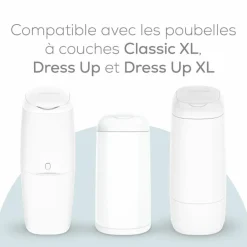 Pack de 3 recharges octogonales pour poubelle à couches Dress Up|Angelcare