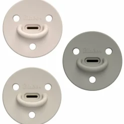 Sale Elhée Pack de 3 sucettes Choochoo Betsy Nude-Sand-Kaki (6 mois et +)