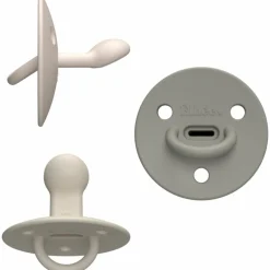 Sale Elhée Pack de 3 sucettes Choochoo Betsy Nude-Sand-Kaki (6 mois et +)