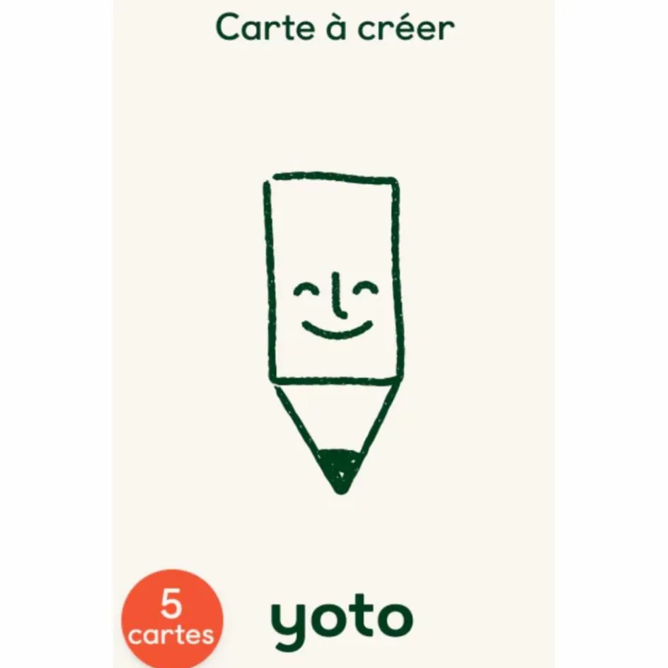 Yoto Pack de découverte 3-7 ans (5 cartes)