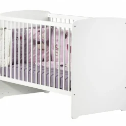 Sale Baby Price Pack duo lit bébé têtes panneaux et tiroir New Basic blanc (60 x 120 cm)