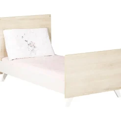 Pack duo Scandi naturel lit bébé évolutif et commode à langer|Baby Price Online