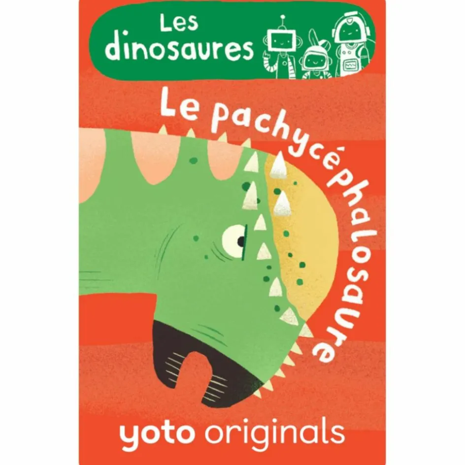 Online Yoto Pack Explorobots : Les dinosaures (8 cartes)