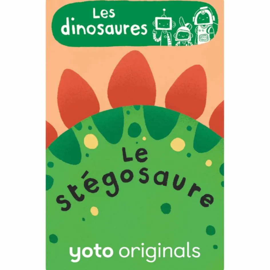 Online Yoto Pack Explorobots : Les dinosaures (8 cartes)