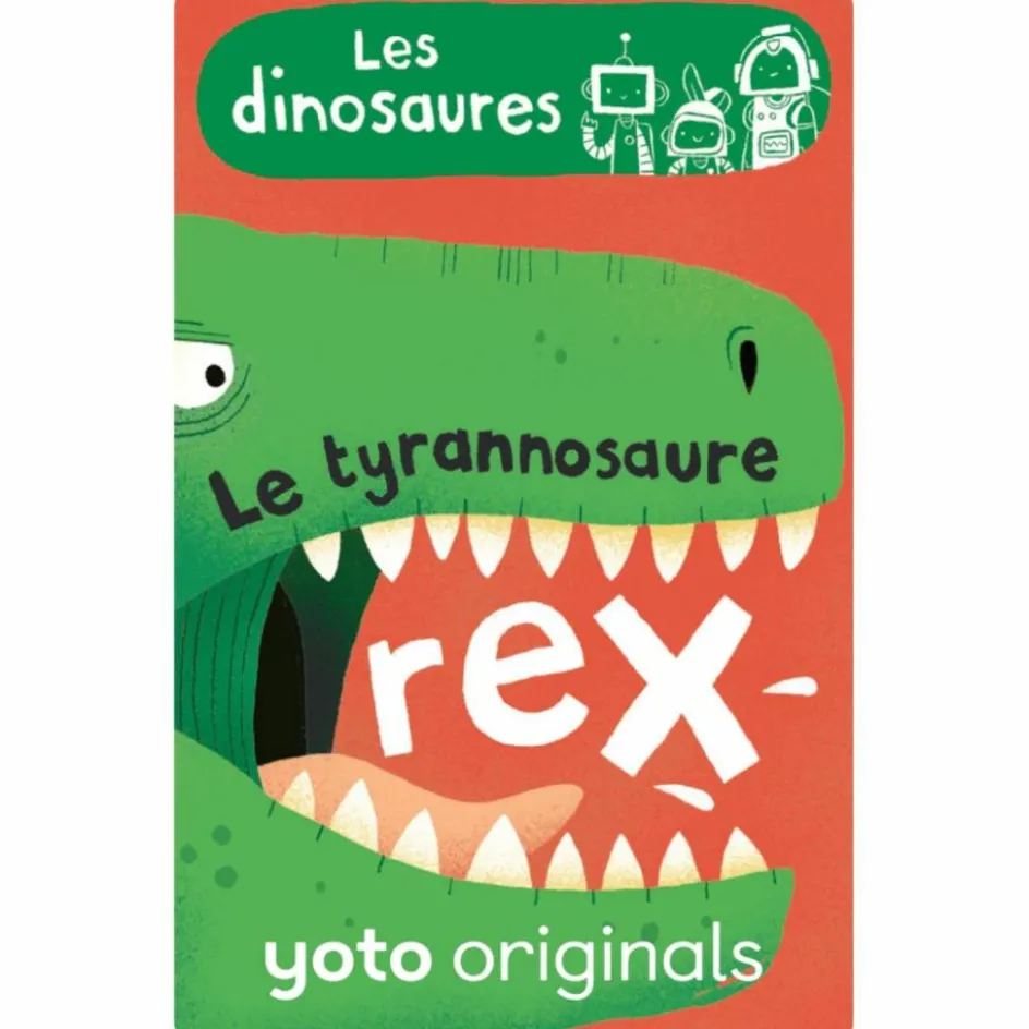 Online Yoto Pack Explorobots : Les dinosaures (8 cartes)