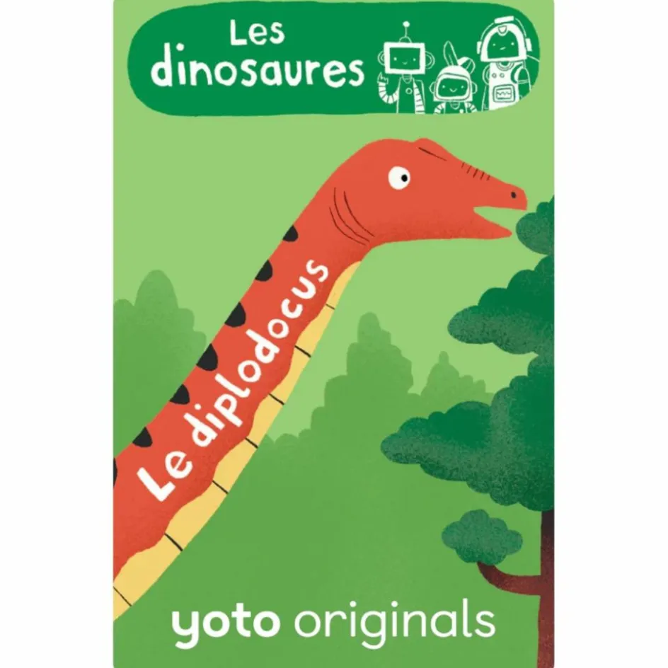 Online Yoto Pack Explorobots : Les dinosaures (8 cartes)