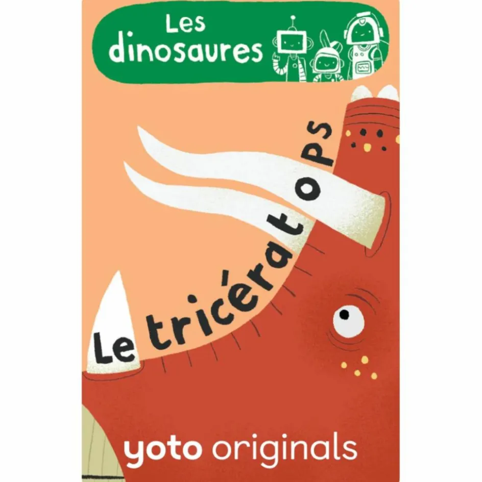 Online Yoto Pack Explorobots : Les dinosaures (8 cartes)