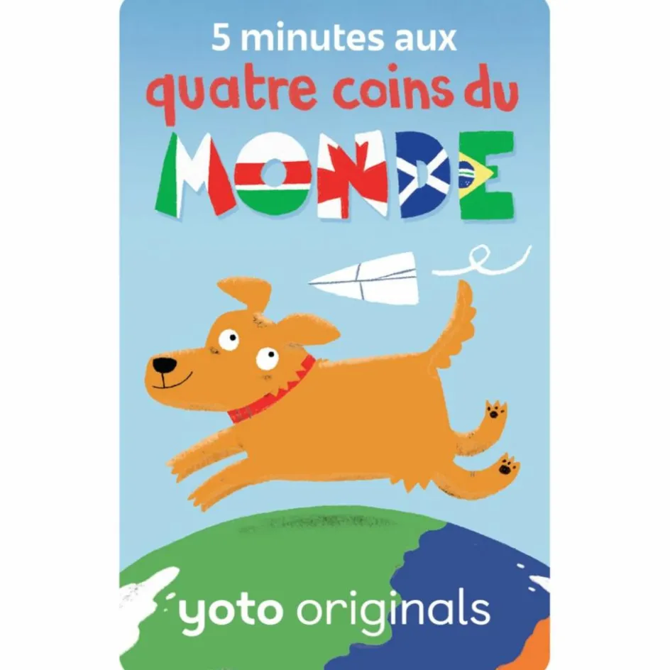 Yoto Pack Les grands voyages au petit format (3 cartes)