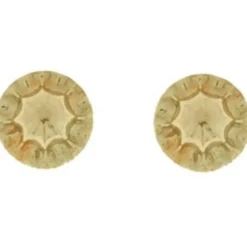 Paire de fermoirs vissés pour boucle d'oreilles (or jaune 375°)|Baby bijoux Discount