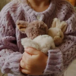 Hot Konges Slojd Panier 3 peluches lapin