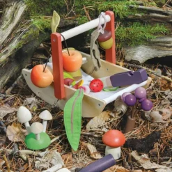 Panier cueillette sauvage en bois|Tender Leaf