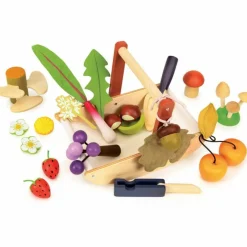 Panier cueillette sauvage en bois|Tender Leaf