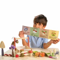 Panier cueillette sauvage en bois|Tender Leaf