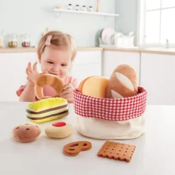 Panier de pains et gâteaux (9 pièces)|Hape Sale
