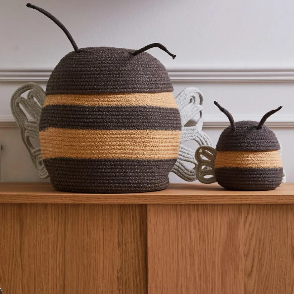 Panier de rangement Bébé Abeille (Ø 15 x 15 cm)|Lorena Canals Hot