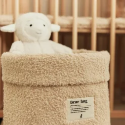 Best Jollein Panier de rangement Boucle Natural (35 x 30 cm)