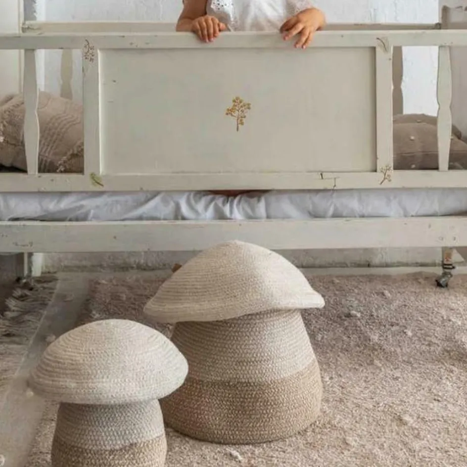 Outlet Lorena Canals Panier de rangement champignon Mama Mushroom (33 x 38 cm)