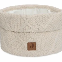 Panier de rangement Check Knit Oatmeal (14 x 18 cm)|Jollein Clearance