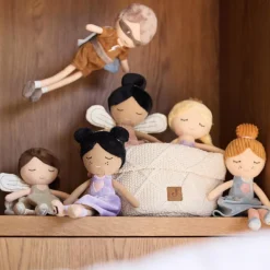 Panier de rangement Check Knit Oatmeal (14 x 18 cm)|Jollein Clearance