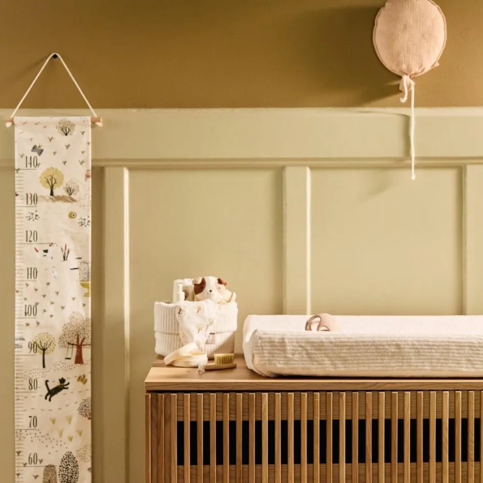 Panier de rangement Cloudy Rib Oatmeal (14 x 18 cm)|Jollein Hot