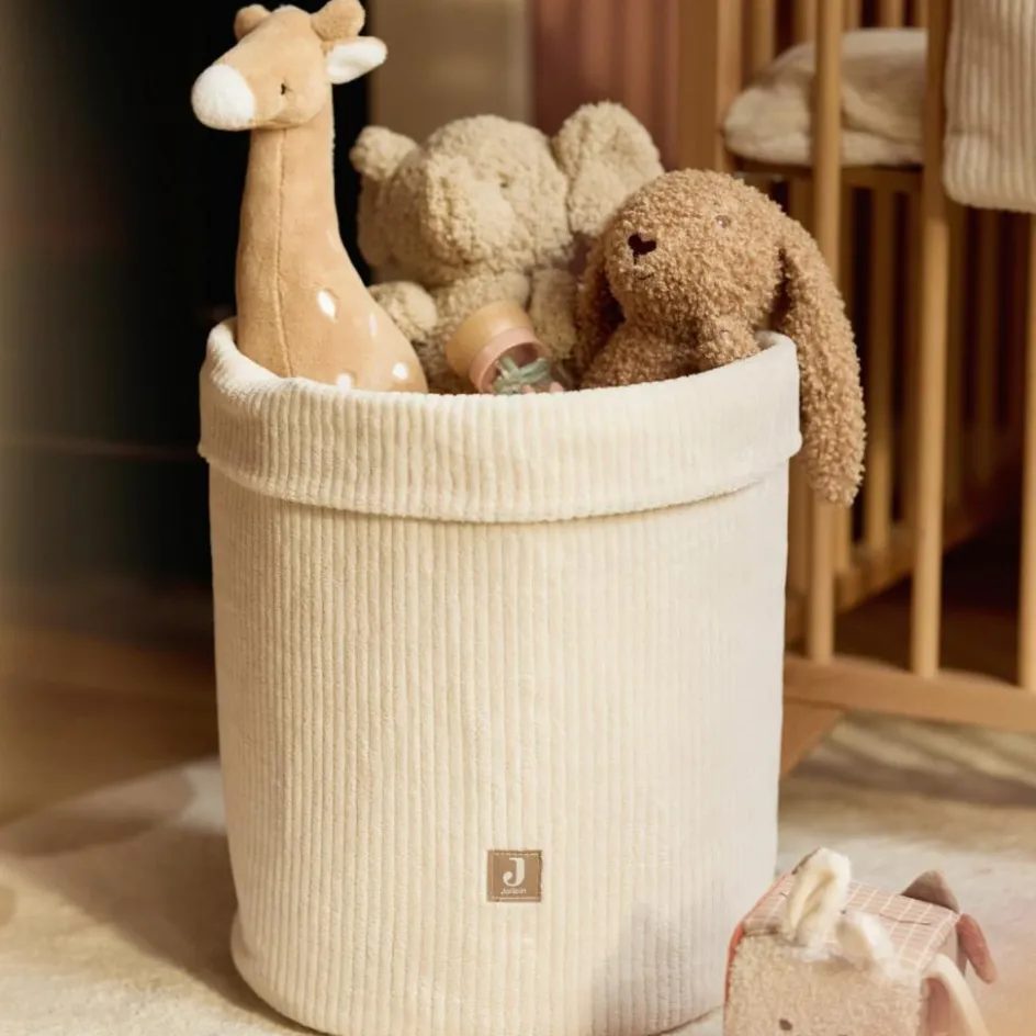 Online Jollein Panier de rangement Cloudy Rib Oatmeal (35 x 30 cm)