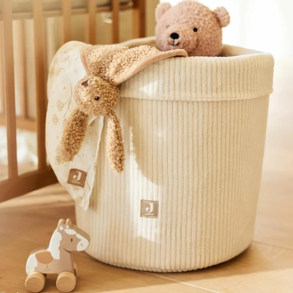 Online Jollein Panier de rangement Cloudy Rib Oatmeal (35 x 30 cm)