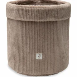 Hot Jollein Panier de rangement Cloudy Rib Milky Coffee (35 x 30 cm)