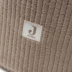 Hot Jollein Panier de rangement Cloudy Rib Milky Coffee (35 x 30 cm)