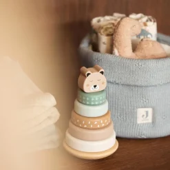 Best Jollein Panier de rangement Cosy Knit Sea Green (14 x 18 cm)