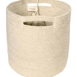 Best Lorena Canals Panier de rangement Leaf en coton naturel (30 x 30 cm)