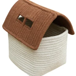 Panier de rangement maison toffee (22 x 22 x 34 cm)|Lorena Canals Best
