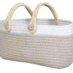 Outlet Lorena Canals Panier de rangement Maria beige (10 x 25 x 12 cm)