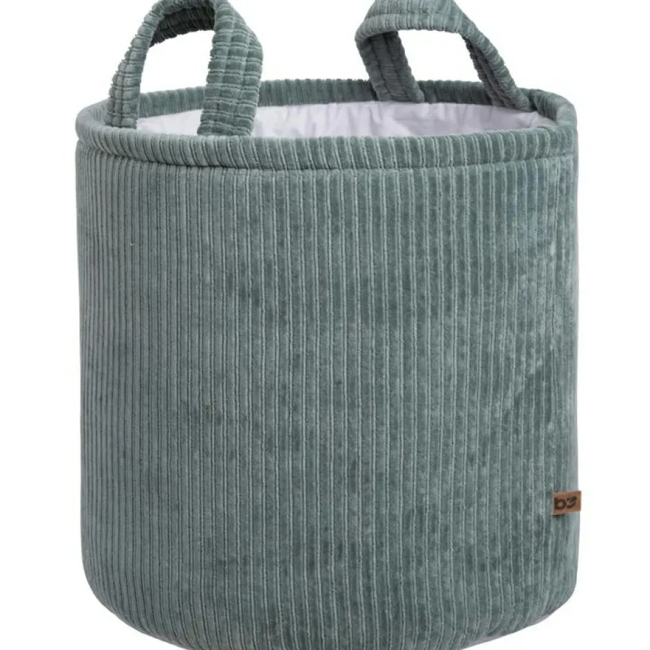 Panier de rangement Sense vert d'eau (38 cm)|Baby's Only Outlet
