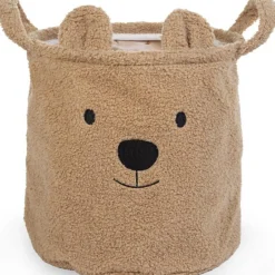 Panier de rangement Teddy beige (30 x 30 cm)|Childhome Best