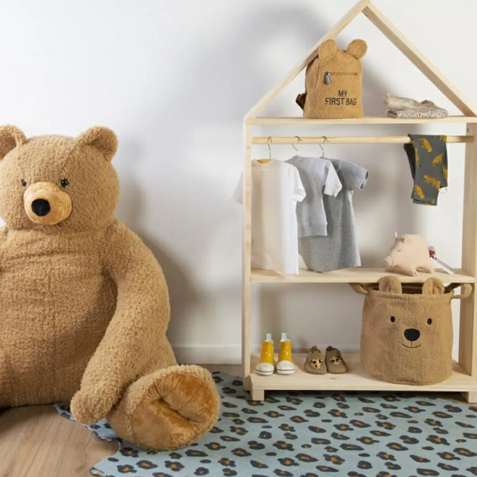 Panier de rangement Teddy beige (30 x 30 cm)|Childhome Best