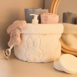 Jollein Panier de rangement Teddy Miffy Oatmeal (14 x 18 cm)