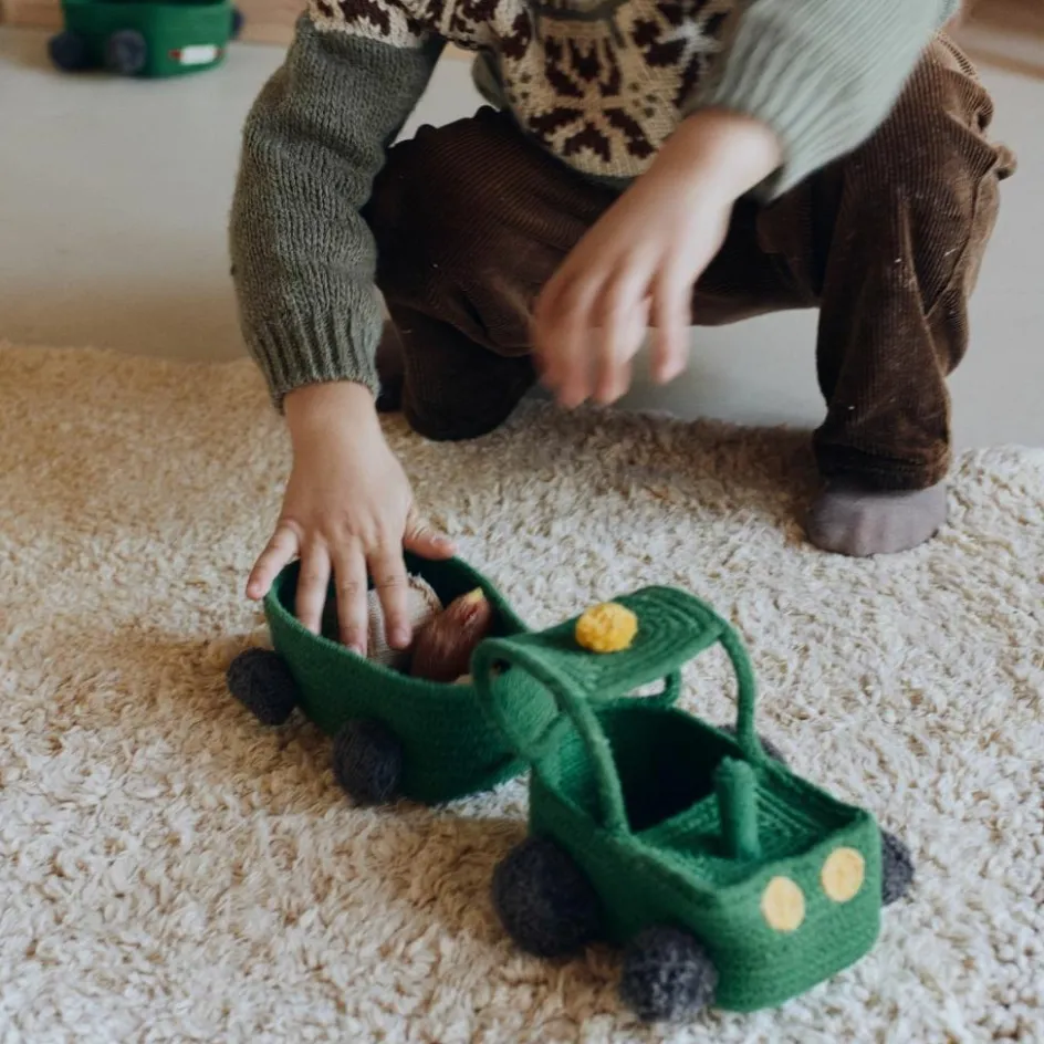 Panier de rangement Tracteur|Lorena Canals Discount